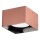 Ideal Lux - LED Plafonjera SPIKE 1xGX53/9W/230V bakreno