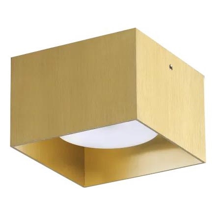 Ideal Lux - LED Plafonjera SPIKE 1xGX53/9W/230V zlatna