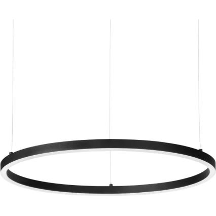 Ideal Lux - LED Prigušivi luster na sajli ORACLE SLIM LED/40W/230V 4000K pr. 70 cm CRI 90 crno