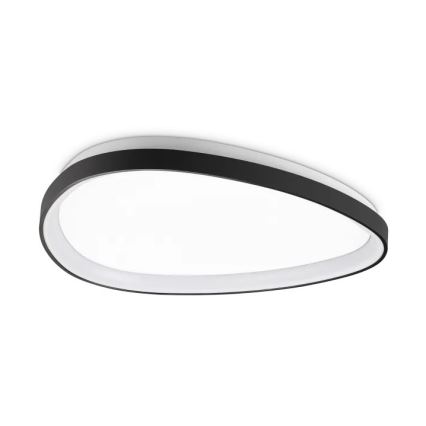 Ideal Lux - LED Prigušiva plafonjera GEMINI LED/28W/230V pr. 61 cm CRI 90 crno