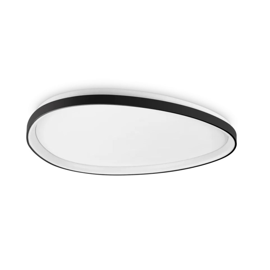 Ideal Lux - LED Prigušiva plafonjera GEMINI LED/42W/230V pr. 81 cm CRI 90 crno