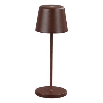 Ideal Lux - LED Prigušiva dodirna vanjska stona lampa CUTE LED/2,5W/3,7V USB 2200-2700K IP65 braon