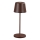 Ideal Lux - LED Prigušiva dodirna vanjska stona lampa CUTE LED/2,5W/3,7V USB 2200-2700K IP65 braon