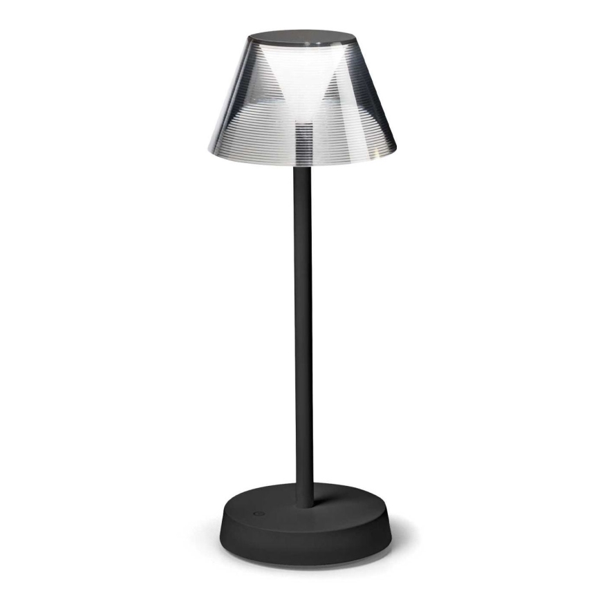 Ideal Lux - LED Prigušiva lampa na dodir LOLITA LED/2,8W/5V IP54 crno
