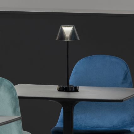 Ideal Lux - LED Prigušiva lampa na dodir LOLITA LED/2,8W/5V IP54 crno