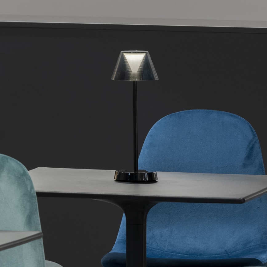 Ideal Lux - LED Prigušiva lampa na dodir LOLITA LED/2,8W/5V IP54 crno