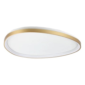 Ideal Lux - LED Prigušiva plafonjera GEMINI LED/42W/230V pr. 81 cm CRI 90 zlatna