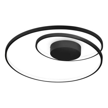 Ideal Lux - LED Prigušiva plafonjera OZ LED/48W/230V pr. 60 cm CRI 90 crno