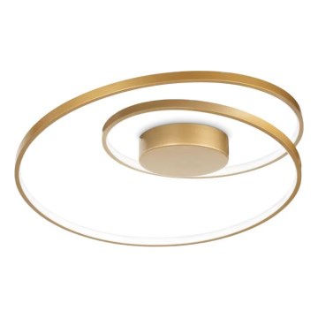 Ideal Lux - LED Prigušiva plafonjera OZ LED/48W/230V pr. 60 cm CRI 90 zlatna