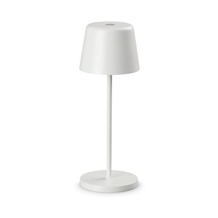 Ideal Lux - LED Prigušiva dodirna vanjska stona lampa CUTE LED/2,5W/3,7V USB 2200-2700K IP65 bela