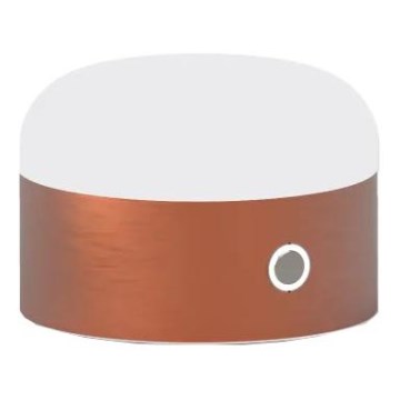 Ideal Lux - LED Prigušiva stona lampa na dodir MIGNON LED/5W/5V pr. 10 cm CRI 90 bakreno