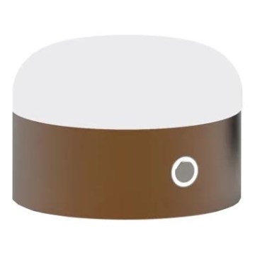 Ideal Lux - LED Prigušiva stona lampa na dodir MIGNON LED/5W/5V pr. 10 cm CRI 90 braon