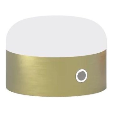 Ideal Lux - LED Prigušiva stona lampa na dodir MIGNON LED/5W/5V pr. 10 cm CRI 90 mesing