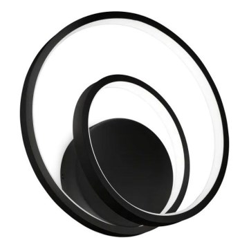 Ideal Lux - LED Prigušiva zidna lampa OZ LED/28W/230V CRI 90 crno