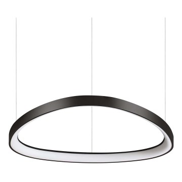 Ideal Lux - LED Prigušivi luster na sajli GEMINI LED/48W/230V pr. 61 cm CRI 90 crno