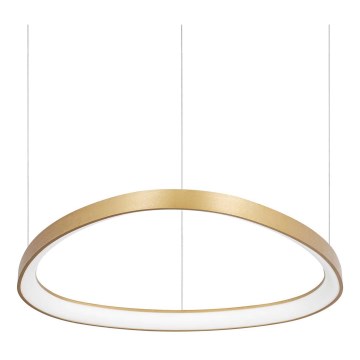 Ideal Lux - LED Prigušivi luster na sajli GEMINI LED/48W/230V pr. 61 cm CRI 90 zlatna