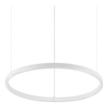 Ideal Lux - LED Prigušivi luster na sajli ORACLE SLIM LED/28W/230V 4000K pr. 50 cm CRI 90 bela