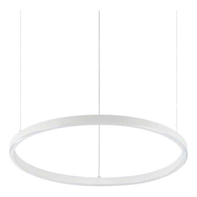 Ideal Lux - LED Prigušivi luster na sajli ORACLE SLIM LED/28W/230V 4000K pr. 50 cm CRI 90 bela