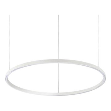 Ideal Lux - LED Prigušivi luster na sajli ORACLE SLIM LED/39W/230V 3000K pr. 70 cm bela