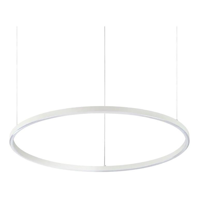 Ideal Lux - LED Prigušivi luster na sajli ORACLE SLIM LED/40W/230V 4000K pr. 70 cm CRI 90 bela