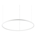 Ideal Lux - LED Prigušivi luster na sajli ORACLE SLIM LED/42W/230V 4000K pr. 90 cm CRI 90 bela