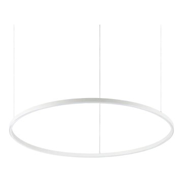 Ideal Lux - LED Prigušivi luster na sajli ORACLE SLIM LED/42W/230V 4000K pr. 90 cm CRI 90 bela