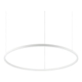 Ideal Lux - LED Prigušivi luster na sajli ORACLE SLIM LED/43W/230V 3000K pr. 90 cm bela