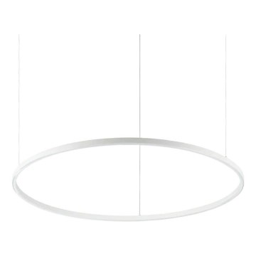 Ideal Lux - LED Prigušivi luster na sajli ORACLE SLIM LED/43W/230V 3000K pr. 90 cm bela