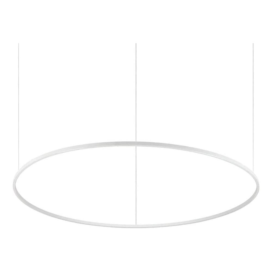 Ideal Lux - LED Prigušivi luster na sajli ORACLE SLIM LED/76W/230V 3000K pr. 150 cm bela