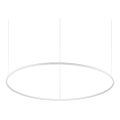 Ideal Lux - LED Prigušivi luster na sajli ORACLE SLIM LED/83W/230V 4000K pr. 150 cm CRI 90 bela