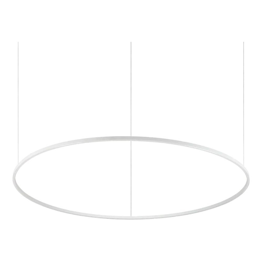 Ideal Lux - LED Prigušivi luster na sajli ORACLE SLIM LED/83W/230V 4000K pr. 150 cm CRI 90 bela