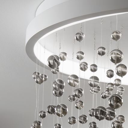 Ideal Lux - LED Prigušivi nadgradni luster ARMONY LED/48W/230V CRI 90 pr. 50 cm bela