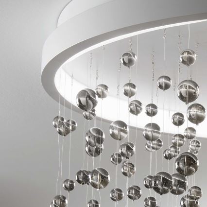 Ideal Lux - LED Prigušivi nadgradni luster ARMONY LED/56W/230V CRI 90 pr. 60 cm bela