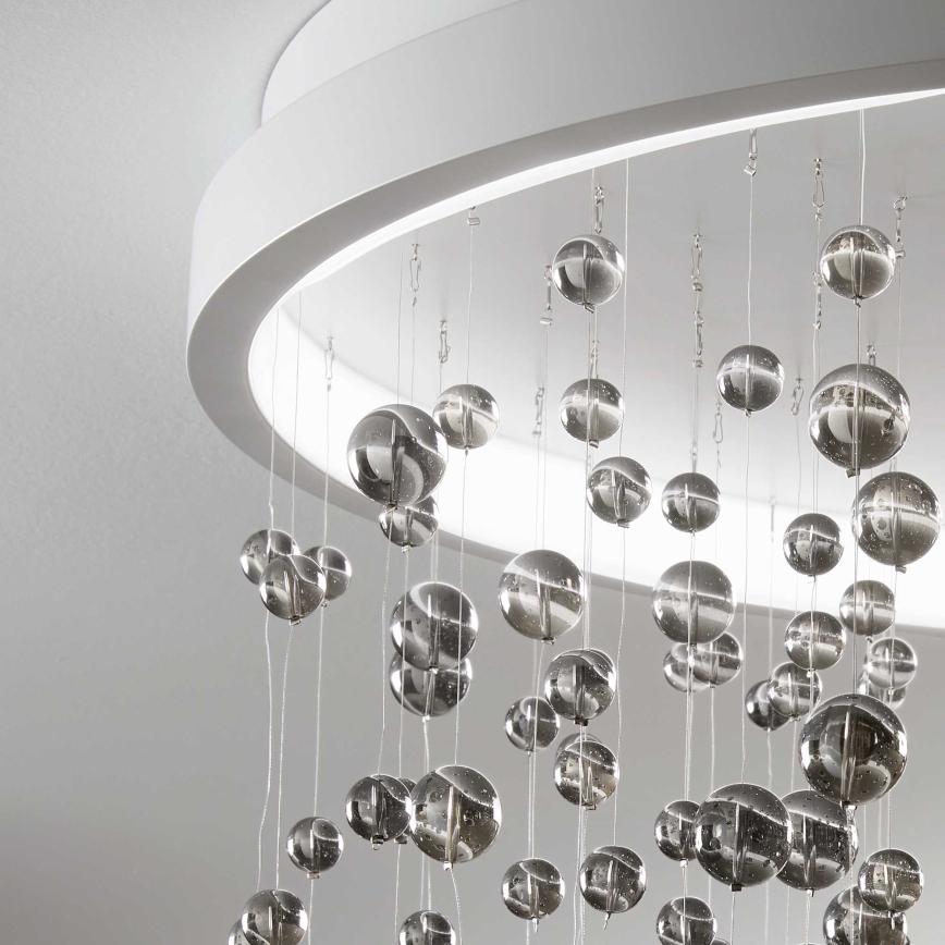 Ideal Lux - LED Prigušivi nadgradni luster ARMONY LED/56W/230V CRI 90 pr. 60 cm bela