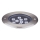 Ideal Lux - LED rasveta za kućni prilaz FLOOR LED/12W/230V pr. 14 cm CRI 90 IP67 sjajni krom