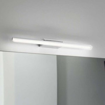 Ideal Lux - LED Rasveta za ogledalo u kupatilu RIFLESSO LED/16W/230V 62 cm CRI 90 IP54 sjajni krom