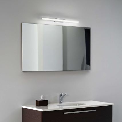 Ideal Lux - LED Rasveta za ogledalo u kupatilu RIFLESSO LED/16W/230V 62 cm CRI 90 IP54 sjajni krom