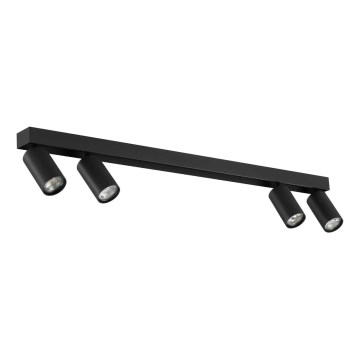 Ideal Lux - LED Reflektorska lampa PROFILO 4xGU10/7W/230V CRI 90 crno