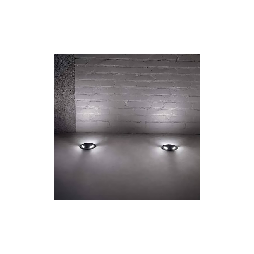 Ideal Lux - LED Spoljašnja rasveta za kućni prilaz CECI 1xGU10/4,5W/230V IP67 crno