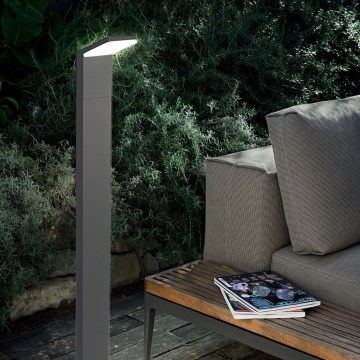 Ideal Lux - LED Spoljna lampa STYLE LED/8,5W/230V 4000K 100 cm CRI 90 IP54 antracit