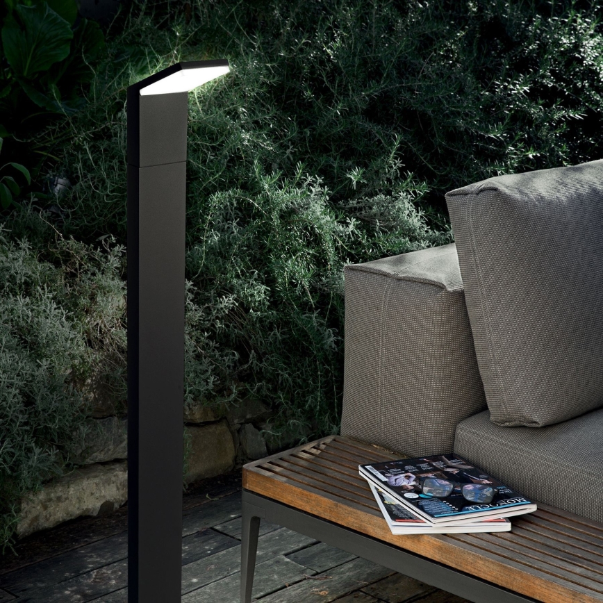 Ideal Lux- LED Spoljna lampa STYLE LED/8,5W/230V 4000K 100 cm CRI 90 IP54 crno