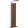 Ideal Lux - LED Spoljna lampa STYLE LED/8,5W/230V 4000K 50 cm CRI 90 IP54 braon