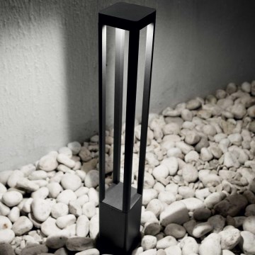 Ideal Lux - LED Spoljna lampa TIFONE LED/8,5W/230V 65,5 cm IP65 antracit