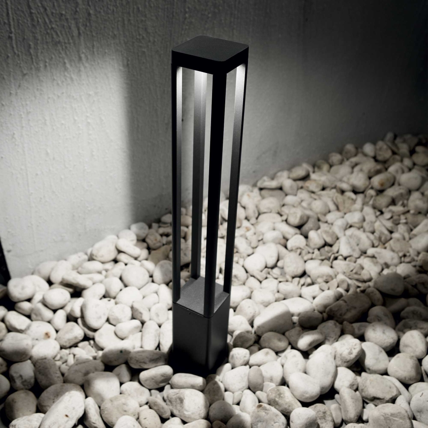 Ideal Lux - LED Spoljna lampa TIFONE LED/8,5W/230V 65,5 cm IP65 antracit