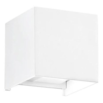 Ideal Lux - LED Spoljna zidna lampa ATOM LED/12W/230V CRI 90 IP54 bela