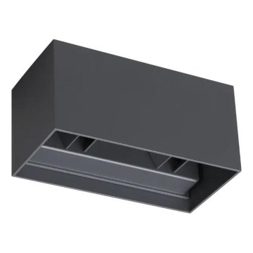 Ideal Lux - LED Spoljna zidna lampa ATOM LED/25W/230V CRI 90 IP54 antracit