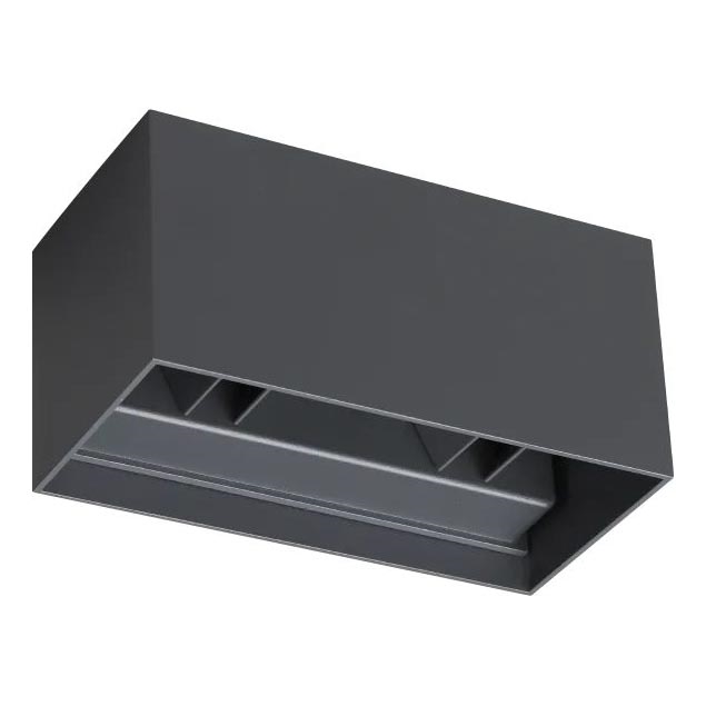 Ideal Lux - LED Spoljna zidna lampa ATOM LED/25W/230V CRI 90 IP54 antracit