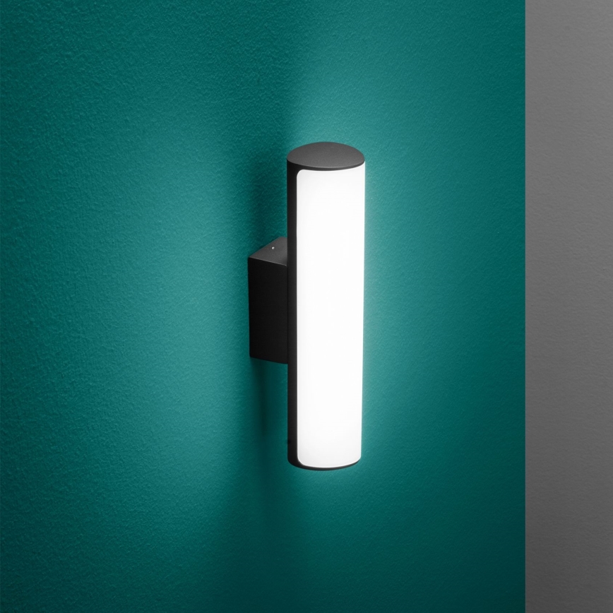 Ideal Lux - LED Spoljna zidna lampa ETERE LED/9,5W/230V 3000K CRI 90 IP44 crno