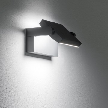 Ideal Lux - LED Spoljna zidna lampa SWIPE LED/21W/230V CRI 90 IP54 crno
