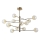 Ideal Lux - LED Viseći luster EQUINOXE 12xG4/2W/230V pr. 128,1 cm mesing/dimno